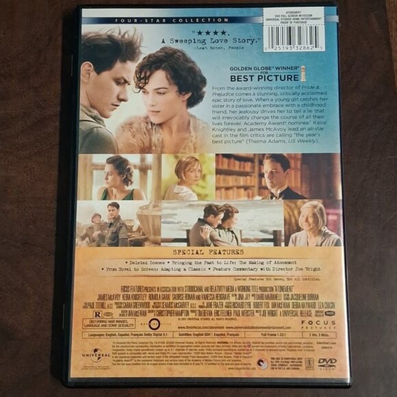 Atonement DVD - Picture 2 of 4
